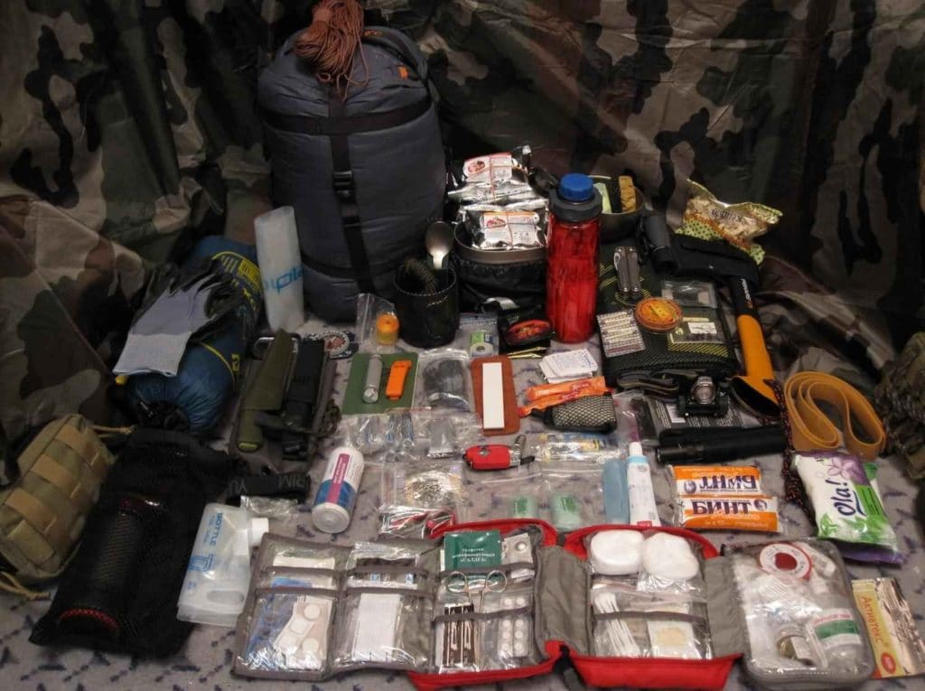 Содержимое тайника