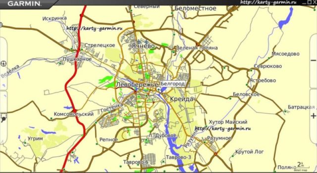 Белгород на карте России: местоположение, достопримечательности, интересные факты