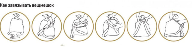 Как правильно завязывать Армейский вещевой мешок