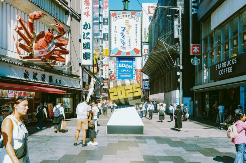 Дотонбори, Осака, Япония. Лучшая в путешествии 2025