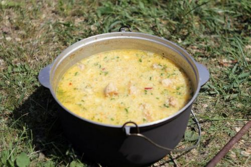 Кулеш с котелком