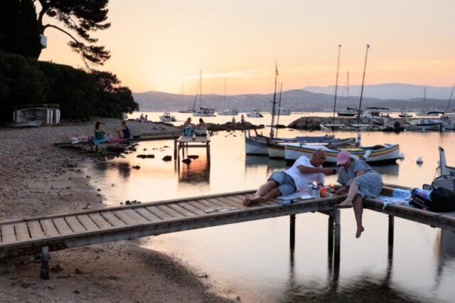 Cap d'Antibes, Антибы, Франция, 27 июля 2024 года.